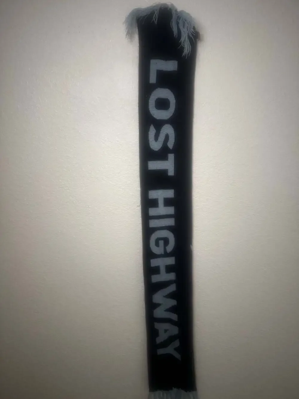 Vintage Bon Jovi Lost Highway Tour Knit Scarf